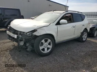 2005 Nissan Murano SL z VIN JN8AZ08W85W405566, wystawiony jako Copart lot #53997275 z przebiegiem 74 710 mil mil oraz Szkoda całkowita • Salvage title. Historia ofert i sprzedaży dostępna na DreamBid. Obrazek 1.