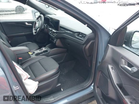 2024 Ford Escape ST-Line with VIN 1FMCU0MZ7RUA98522, listed as a IAAI auction lot 41268845 with 10,448 mi miles and . Bid and sale history available at DreamBid. Image 5.