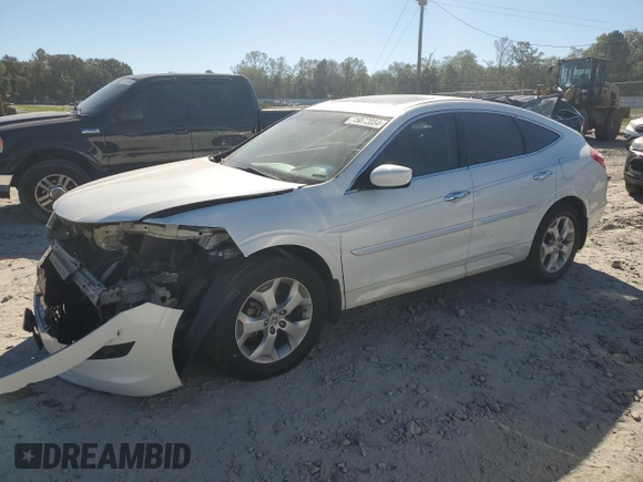 2010 Honda Accord Crosstour EX-L with VIN 5J6TF1H53AL008802, listed as a Copart auction lot 75072854 with 186,159 mi miles and Salvage Title. Bid and sale history available at carsss.com. Image 1.