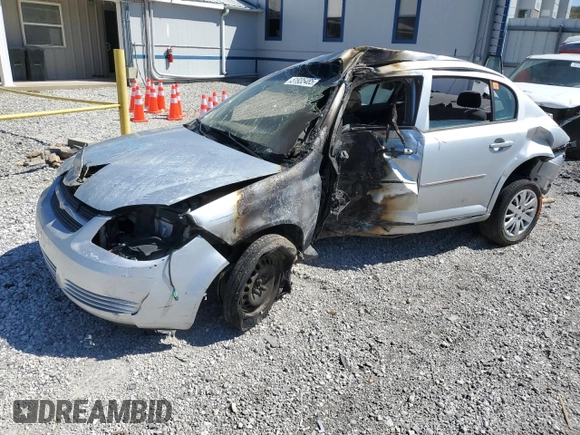 2010 Chevrolet Cobalt 1LT with VIN 1G1AD5F54A7147139, listed as a Copart auction lot 51935485 with Not Provided miles and Salvage Title. Bid and sale history available at DreamBid. Image 1.