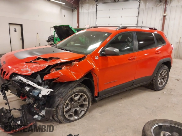 2021 Jeep Cherokee Trailhawk с VIN 1C4PJMBX2MD236855, выставлен на аукционе IAAI как лот 41254855 с пробегом 18 452 миль миль и . История ставок и продаж доступна на DreamBid. Изображение 17.