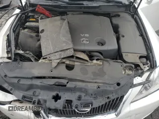 2010 Lexus IS 250 with VIN JTHBF5C26A5107557, listed as a Copart auction lot 54935835 with 133,132 mi miles and Salvage title. Bid and sale history available at DreamBid. Image 11.