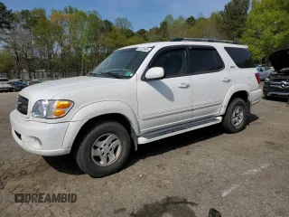 2003 Toyota Sequoia SR5 with VIN 5TDZT34A63S204385, listed as a Copart auction lot 51232405 with 330,086 mi miles and Salvage Title. Bid and sale history available at carsss.com. Image 1.