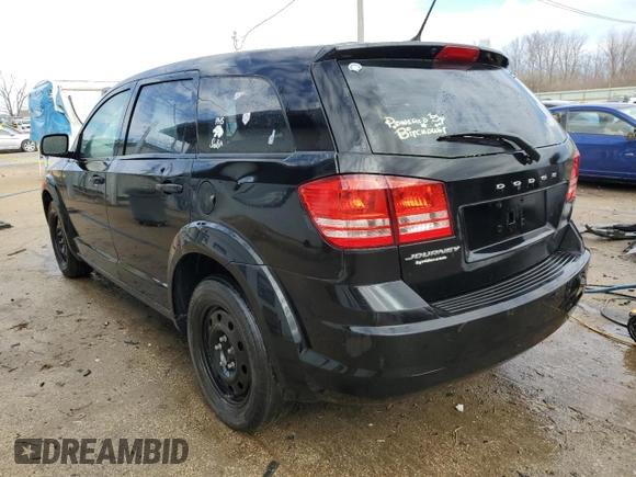 2014 Dodge Journey American Value Pkg with VIN 3C4PDCAB9ET268589, listed as a Copart auction lot 46447275 with 209,366 mi miles and Salvage Title. Bid and sale history available at carsss.com. Image 2.