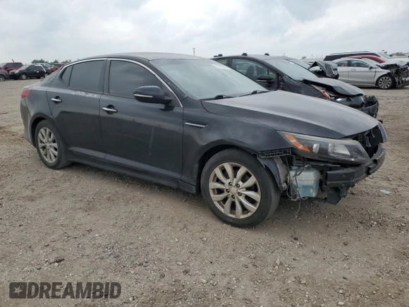 2014 Kia Optima EX with VIN 5XXGN4A72EG339691, listed as a Copart auction lot 53872025 with Not Provided miles and Clean Title. Bid and sale history available at carsss.com. Image 4.