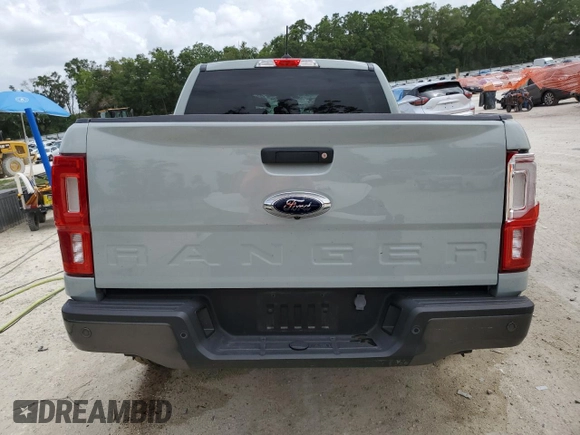 2021 Ford Ranger XL with VIN 1FTER4EH8MLD95941, listed as a Copart auction lot 59853865 with 36,809 mi miles and Non repairable. Bid and sale history available at DreamBid. Image 6.