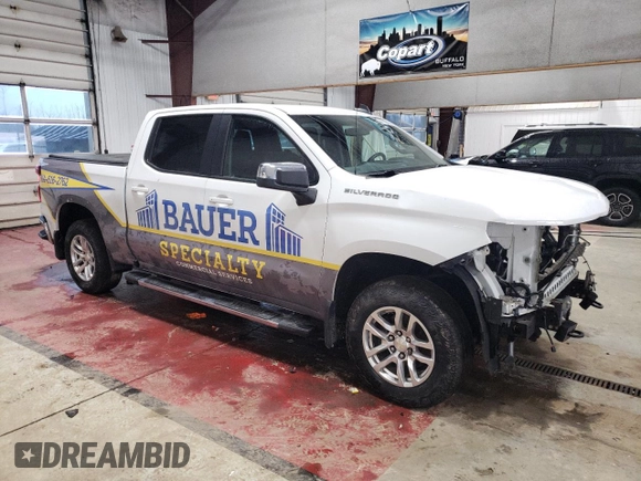 2019 Chevrolet Silverado 1500 LT with VIN 3GCUYDED2KG277082, listed as a Copart auction lot 41856025 with 94,106 mi miles and Salvage Title. Bid and sale history available at carsss.com. Image 4.