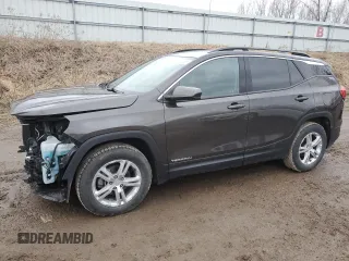 2020 GMC Terrain SLE z VIN 3GKALMEV6LL156112, wystawiony jako Copart lot #49585765 z przebiegiem 46 170 mil mil oraz Szkoda całkowita • Salvage title. Historia ofert i sprzedaży dostępna na DreamBid. Obrazek 1.