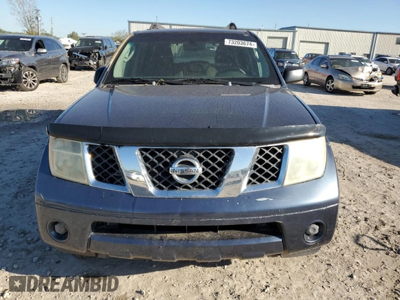 2006 Nissan Pathfinder SE with VIN 5N1AR18W26C669317, listed as a Copart auction lot 73203674 with 0 mi miles and Clean Title. Bid and sale history available at carsss.com. Image 5.
