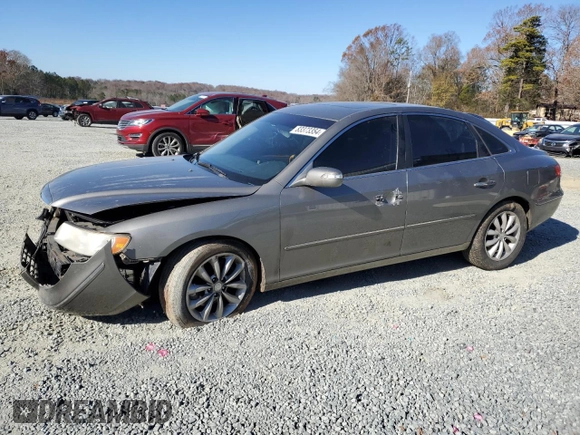 2008 Hyundai Azera Limited with VIN KMHFC46F18A318487, listed as a Copart auction lot 42426735 with Not Provided miles and Salvage Title. Bid and sale history available at DreamBid. Image 1.