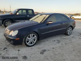 2006 Mercedes-Benz CLK-Class 3.5L with VIN WDBTJ56J86F186401, listed as a Copart auction lot 76193474 with 0 mi miles and Salvage Title. Bid and sale history available at carsss.com. Image 1.