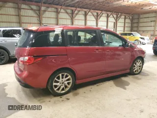 2014 Mazda 5 Grand Touring with VIN JM1CW2DLXE0172751, listed as a Copart auction lot 65447264 with 338,894 mi miles and Salvage Title. Bid and sale history available at DreamBid. Image 3.