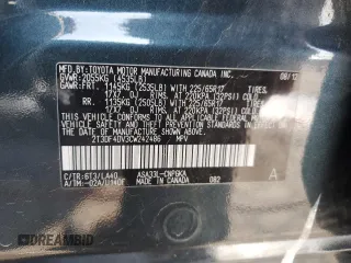 2012 Toyota RAV4 Limited with VIN 2T3DF4DV3CW242486, listed as a Copart auction lot 68318004 with 159,054 mi miles and Salvage Title. Bid and sale history available at carsss.com. Image 14.