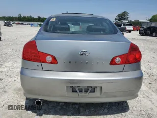 2006 Infiniti G35 with VIN JNKCV51F06M608342, listed as a Copart auction lot 57423235 with 166,928 mi miles and Clean Title. Bid and sale history available at DreamBid. Image 6.