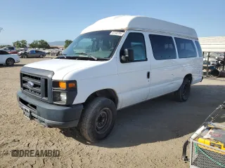 2008 Ford Econoline Cargo Commercial with VIN 1FTNS24W58DA22932, listed as a Copart auction lot 53193794 with Not Provided miles and Salvage Title. Bid and sale history available at DreamBid. Image 1.