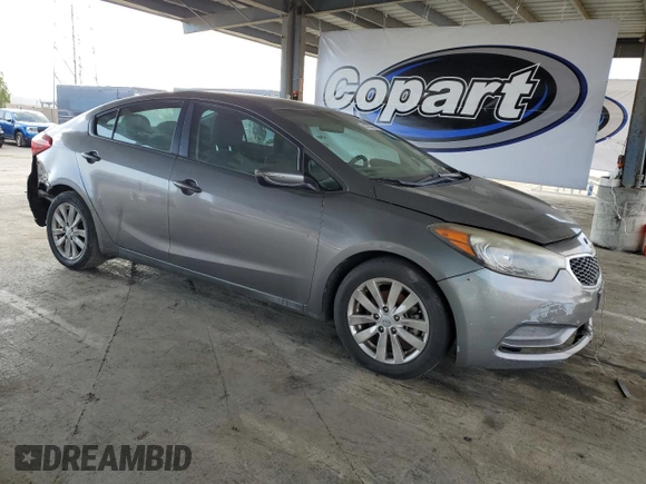 2016 Kia Forte LX with VIN KNAFX4A67G5477888, listed as a Copart auction lot 53723575 with 272,022 mi miles and Clean Title. Bid and sale history available at carsss.com. Image 4.