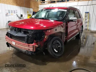 2018 Ford Explorer Platinum with VIN 1FM5K8HT1JGC85342, listed as a Copart auction lot 50576105 with 78,328 mi miles and Salvage Title. Bid and sale history available at carsss.com. Image 1.