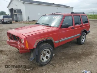 1999 Jeep Cherokee Sport with VIN 1J4FF68S4XL580048, listed as a Copart auction lot 62546365 with 154,059 mi miles and Clean title. Bid and sale history available at DreamBid. Image 1.