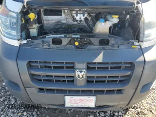 2018 Ram ProMaster Cargo with VIN 3C6URVHG0JE116949, listed as a Copart auction lot 79713714 with 156,081 mi miles and Clean Title. Bid and sale history available at DreamBid. Image 12.