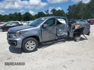 2022 Chevrolet Colorado 2WD LT with VIN 1GCGSCEA9N1300391, listed as a Copart auction lot 61027495 with 43,246 mi miles and Salvage title. Bid and sale history available at DreamBid. Image 1.