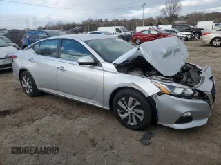2020 Nissan Altima 2.5 S with VIN 1N4BL4BV9LC183794, listed as a Copart auction lot 83358244 with 77,212 mi miles and Salvage Title. Bid and sale history available at carsss.com. Image 4.