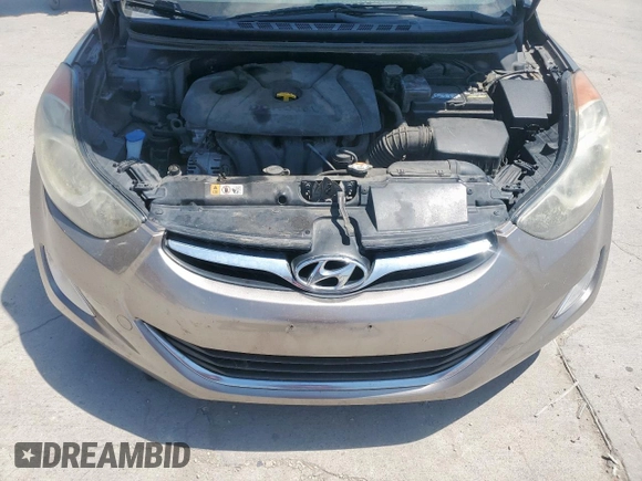 2013 Hyundai Elantra Limited z VIN 5NPDH4AE5DH299859, wystawiony jako Copart lot #57851055 z przebiegiem 179 928 mil mil oraz Szkoda całkowita • Salvage title. Historia ofert i sprzedaży dostępna na DreamBid. Obrazek 11.