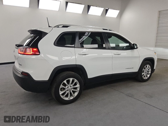 2021 Jeep Cherokee Latitude с VIN 1C4PJLCBXMD168897, выставлен на аукционе Copart как лот 61011115 с пробегом 62 400 миль миль и Чистый • Clean title. История ставок и продаж доступна на DreamBid. Изображение 3.