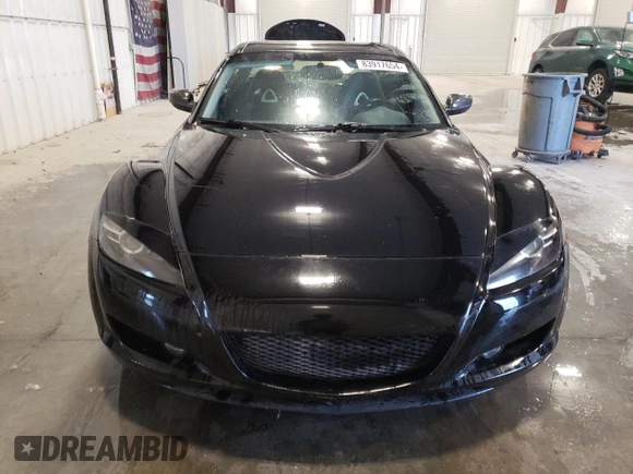 2005 Mazda RX-8 with VIN JM1FE173750144105, listed as a Copart auction lot 83917654 with 69,100 mi miles and Salvage Title. Bid and sale history available at DreamBid. Image 5.