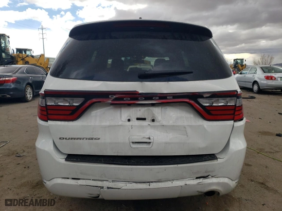2022 Dodge Durango SXT with VIN 1C4RDHAG9NC158977, listed as a Copart auction lot 48378195 with 29,715 mi miles and Salvage Title. Bid and sale history available at carsss.com. Image 6.