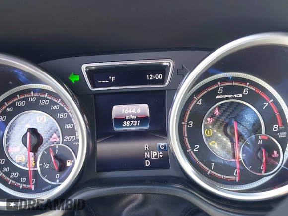 2018 Mercedes-Benz GLS 63 AMG with VIN 4JGDF7FE2JB036480, listed as a IAAI auction lot 39798161 with 38,731 mi miles and . Bid and sale history available at DreamBid. Image 7.