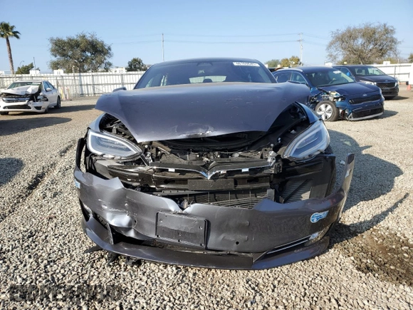 2021 Tesla Model S Long Range Plus with VIN 5YJSA1E20MF425022, listed as a Copart auction lot 46169645 with 16,786 mi miles and Salvage title. Bid and sale history available at DreamBid. Image 5.