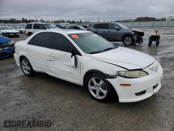 2005 Mazda 6 Sport with VIN 1YVHP80C955M34459, listed as a Copart auction lot 49301545 with 138,323 mi miles and Salvage Title. Bid and sale history available at DreamBid. Image 4.