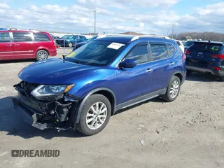 2018 Nissan Rogue SV with VIN KNMAT2MV7JP605154, listed as a IAAI auction lot 42046756 with 90,572 mi miles. Bid and sale history available at carsss.com. Image 17.