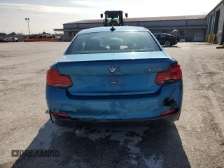 2020 BMW 2 Series M240i with VIN WBA2J5C07L7F24188, listed as a Copart auction lot 84346574 with 34,082 mi miles and Salvage Title. Bid and sale history available at carsss.com. Image 6.