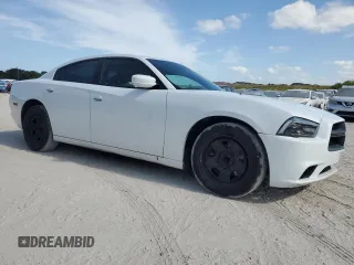 2014 Dodge Charger Police with VIN 2C3CDXAT1EH349761, listed as a Copart auction lot 54448915 with 149,866 mi miles and Clean Title. Bid and sale history available at carsss.com. Image 4.