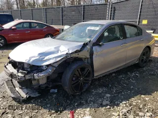2016 Honda Accord Sport z VIN 1HGCR2F57GA179094, wystawiony jako Copart lot #46917835 z przebiegiem Nie podano mil oraz Szkoda całkowita • Salvage title. Historia ofert i sprzedaży dostępna na DreamBid. Obrazek 1.
