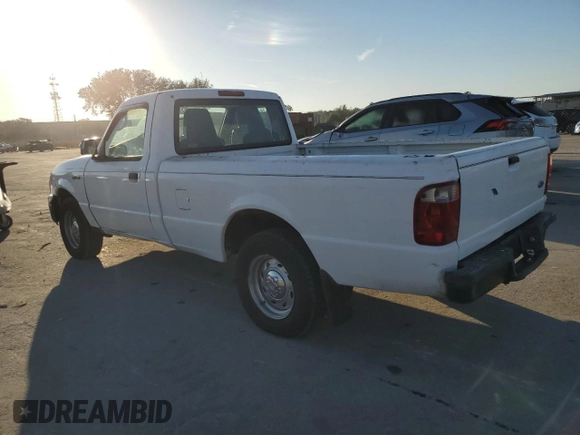 2005 Ford Ranger XL Fleet with VIN 1FTYR10E55PA61711, listed as a Copart auction lot 75602574 with 250,354 mi miles and Salvage Title. Bid and sale history available at carsss.com. Image 2.