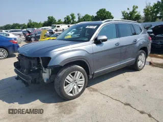 2018 Volkswagen Atlas SEL Premium с VIN 1V2NR2CA6JC504272, выставлен на аукционе Copart как лот 59971155 с пробегом 169 822 миль миль и Списание • Salvage title. История ставок и продаж доступна на DreamBid. Изображение 1.