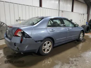 2007 Honda Accord EX с VIN 1HGCM56767A203628, выставлен на аукционе Copart как лот 54379755 с пробегом 106 556 миль миль и Списание • Salvage title. История ставок и продаж доступна на DreamBid. Изображение 3.