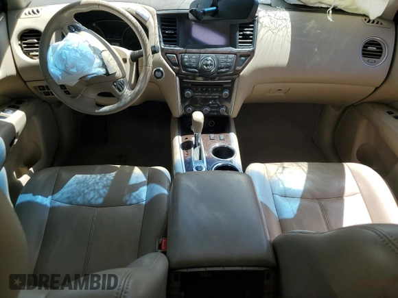 2015 Nissan Pathfinder SL z VIN 5N1AR2MM2FC700978, wystawiony jako Copart lot #56072585 z przebiegiem 132 675 mil mil oraz Szkoda całkowita • Salvage title. Historia ofert i sprzedaży dostępna na DreamBid. Obrazek 8.