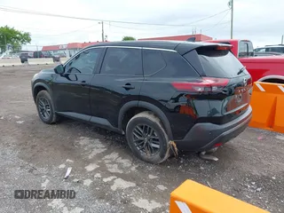 2021 Nissan Rogue S with VIN 5N1AT3AA2MC817507, listed as a IAAI auction lot 42534574 with 44,797 mi miles and . Bid and sale history available at DreamBid. Image 3.