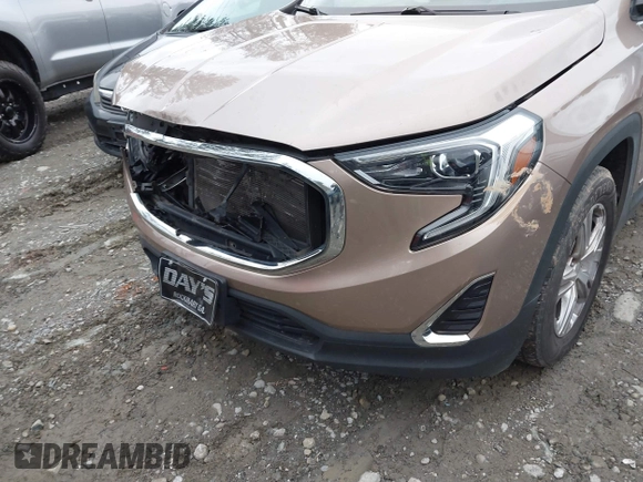 2018 GMC Terrain SLE with VIN 3GKALMEV0JL341267, listed as a IAAI auction lot 41717276 with 118,159 mi miles and . Bid and sale history available at carsss.com. Image 6.