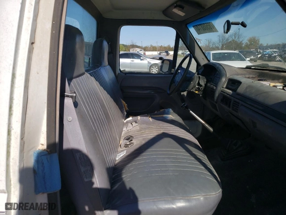 1996 Ford F-150 Special with VIN 1FTEF15Y1TLB21017, listed as a Copart auction lot 76508814 with 0 mi miles and Salvage Title. Bid and sale history available at carsss.com. Image 10.