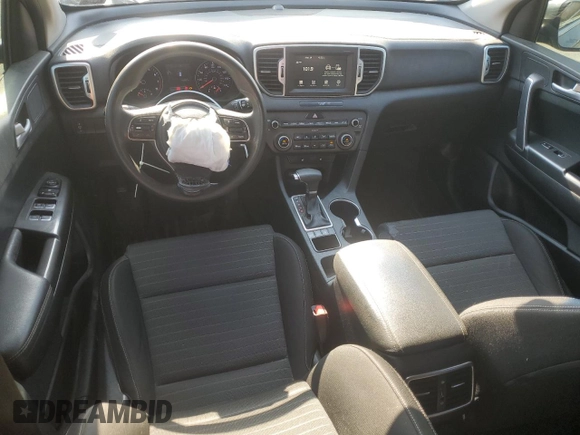 2018 Kia Sportage LX with VIN KNDPMCAC1J7393125, listed as a Copart auction lot 50515275 with 124,947 mi miles and Salvage Title. Bid and sale history available at carsss.com. Image 8.