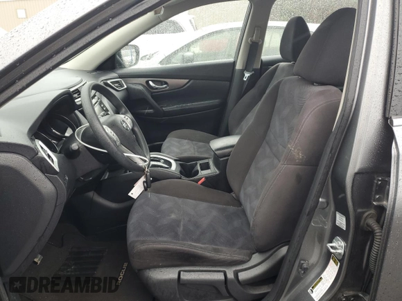 2015 Nissan Rogue SV with VIN KNMAT2MV7FP545416, listed as a Copart auction lot 51948015 with 138,476 mi miles and Salvage Title. Bid and sale history available at DreamBid. Image 7.