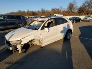 2018 Audi Q3 Premium with VIN WA1ECCFS9JR029396, listed as a Copart auction lot 87397324 with 96,049 mi miles and Salvage Title. Bid and sale history available at carsss.com. Image 1.