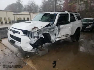 2024 Toyota 4Runner TRD Off Road with VIN JTERU5JR7R6297893, listed as a Copart auction lot 84167794 with 0 mi miles and Salvage Title. Bid and sale history available at carsss.com. Image 1.