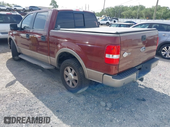 2005 Ford F-150 XLT with VIN 1FTPW12535KE05731, listed as a IAAI auction lot 42496388 with 210,545 mi miles and . Bid and sale history available at DreamBid. Image 3.