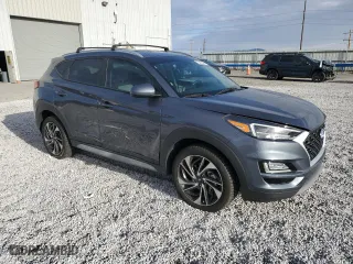 2021 Hyundai Tucson Sport with VIN KM8J3CAL3MU389264, listed as a Copart auction lot 78488624 with 22,299 mi miles and Salvage Title. Bid and sale history available at carsss.com. Image 4.
