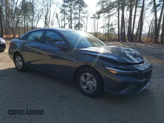 2024 Hyundai Elantra SE with VIN KMHLL4DG4RU708059, listed as a IAAI auction lot 41490571 with 19,466 mi miles and . Bid and sale history available at DreamBid. Image 1.